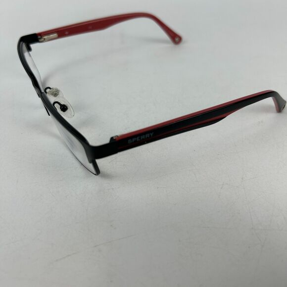 Sperry Waterline C04 Eyeglass Frames Unisex Rectangle Red Black Kids 48-15-120mm - Picture 4 of 10
